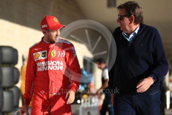 World © Octane Photographic Ltd. Formula 1 – United States GP - Qualifying. Scuderia Ferrari SF90 – Sebastian Vettel. Circuit of the Americas (COTA), Austin, Texas, USA. Saturday 2nd November 2019.