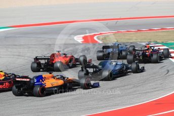 World © Octane Photographic Ltd. Formula 1 – United States GP - Race. Mercedes AMG Petronas Motorsport AMG F1 W10 EQ Power+ - Valtteri Bottas leads the pack. Circuit of the Americas (COTA), Austin, Texas, USA. Sunday 3rd November 2019.