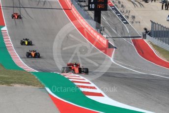 World © Octane Photographic Ltd. Formula 1 – United States GP - Race. Scuderia Ferrari SF90 – Charles Leclerc and McLaren MCL34 – Lando Norris. Circuit of the Americas (COTA), Austin, Texas, USA. Sunday 3rd November 2019.