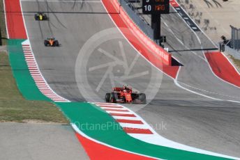 World © Octane Photographic Ltd. Formula 1 – United States GP - Race. Scuderia Ferrari SF90 – Charles Leclerc and McLaren MCL34 – Lando Norris. Circuit of the Americas (COTA), Austin, Texas, USA. Sunday 3rd November 2019.