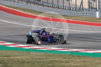World © Octane Photographic Ltd. Formula 1 – United States GP - Race. Scuderia Toro Rosso STR14 – Daniil Kvyat. Circuit of the Americas (COTA), Austin, Texas, USA. Sunday 3rd November 2019.