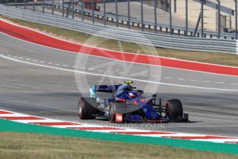 World © Octane Photographic Ltd. Formula 1 – United States GP - Race. Scuderia Toro Rosso STR14 – Pierre Gasly. Circuit of the Americas (COTA), Austin, Texas, USA. Sunday 3rd November 2019.