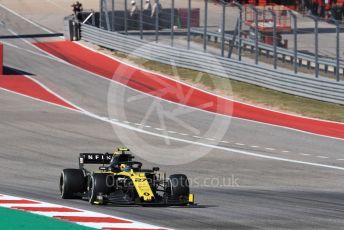 World © Octane Photographic Ltd. Formula 1 – United States GP - Race. Renault Sport F1 Team RS19 – Nico Hulkenberg. Circuit of the Americas (COTA), Austin, Texas, USA. Sunday 3rd November 2019.