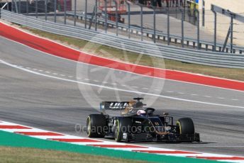 World © Octane Photographic Ltd. Formula 1 – United States GP - Race. Haas F1 Team VF19 – Romain Grosjean. Circuit of the Americas (COTA), Austin, Texas, USA. Sunday 3rd November 2019.