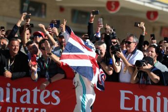 World © Octane Photographic Ltd. Formula 1 – United States GP - Parc Ferme. Mercedes AMG Petronas Motorsport AMG F1 W10 EQ Power+ - World Champion Lewis Hamilton. Circuit of the Americas (COTA), Austin, Texas, USA. Sunday 3rd November 2019.