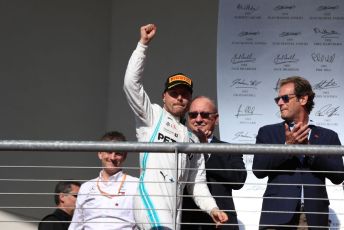 World © Octane Photographic Ltd. Formula 1 – United States GP - Podium. Mercedes AMG Petronas Motorsport AMG F1 W10 EQ Power+ - Valtteri Bottas. Circuit of the Americas (COTA), Austin, Texas, USA. Sunday 3rd November 2019.