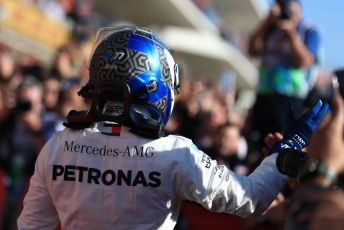 World © Octane Photographic Ltd. Formula 1 – United States GP - Parc Ferme. Mercedes AMG Petronas Motorsport AMG F1 W10 EQ Power+ - Valtteri Bottas. Circuit of the Americas (COTA), Austin, Texas, USA. Sunday 3rd November 2019.