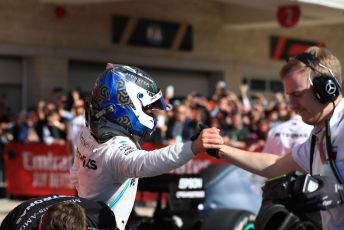 World © Octane Photographic Ltd. Formula 1 – United States GP - Parc Ferme. Mercedes AMG Petronas Motorsport AMG F1 W10 EQ Power+ - Valtteri Bottas. Circuit of the Americas (COTA), Austin, Texas, USA. Sunday 3rd November 2019.