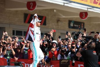 World © Octane Photographic Ltd. Formula 1 – United States GP - Parc Ferme. Mercedes AMG Petronas Motorsport AMG F1 W10 EQ Power+ - World Champion Lewis Hamilton. Circuit of the Americas (COTA), Austin, Texas, USA. Sunday 3rd November 2019.