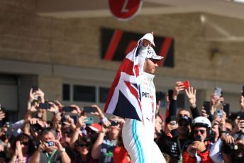 World © Octane Photographic Ltd. Formula 1 – United States GP - Parc Ferme. Mercedes AMG Petronas Motorsport AMG F1 W10 EQ Power+ - World Champion Lewis Hamilton. Circuit of the Americas (COTA), Austin, Texas, USA. Sunday 3rd November 2019.