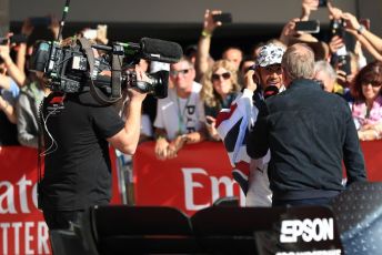 World © Octane Photographic Ltd. Formula 1 – United States GP - Parc Ferme. Mercedes AMG Petronas Motorsport AMG F1 W10 EQ Power+ - World Champion Lewis Hamilton. Circuit of the Americas (COTA), Austin, Texas, USA. Sunday 3rd November 2019.