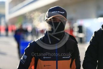 World © Octane Photographic Ltd. Formula 1 – United States GP - Paddock. McLaren MCL34 – Lando Norris. Circuit of the Americas (COTA), Austin, Texas, USA. Friday 1st November 2019.