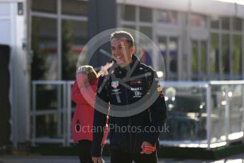 World © Octane Photographic Ltd. Formula 1 – United States GP - Paddock. Aston Martin Red Bull Racing RB15 – Alexander Albon. Circuit of the Americas (COTA), Austin, Texas, USA. Friday 1st November 2019.
