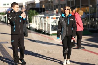 World © Octane Photographic Ltd. Formula 1 - United States GP - Paddock. Claire Williams - Deputy Team Principal of ROKiT Williams Racing. Circuit of the Americas (COTA), Austin, Texas, USA. Friday 1st November 2019.