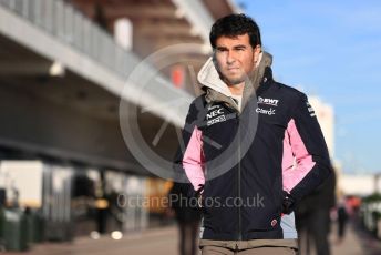 World © Octane Photographic Ltd. Formula 1 – United States GP - Paddock. SportPesa Racing Point RP19 - Sergio Perez. Circuit of the Americas (COTA), Austin, Texas, USA. Friday 1st November 2019.