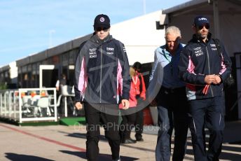 World © Octane Photographic Ltd. Formula 1 – United States GP - Paddock. SportPesa Racing Point RP19 – Lance Stroll. Circuit of the Americas (COTA), Austin, Texas, USA. Friday 1st November 2019.