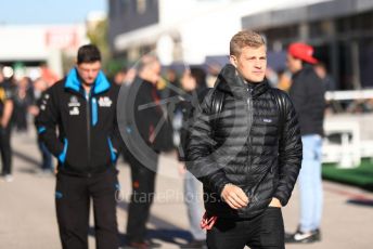 World © Octane Photographic Ltd. Formula 1 – United States GP - Paddock. Brand Ambassador Alfa Romeo Racing - Marcus Ericsson. Circuit of the Americas (COTA), Austin, Texas, USA. Friday 1st November 2019.