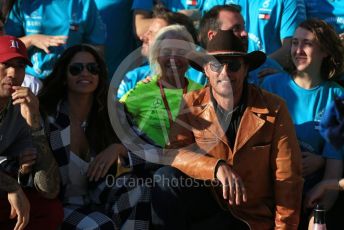 World © Octane Photographic Ltd. Formula 1 – United States GP – 6th Drivers’ World Championship celebration. Matthew McConaughey. Circuit of the Americas (COTA), Austin, Texas, USA. Sunday 3rd November 2019.