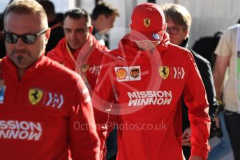World © Octane Photographic Ltd. Formula 1 – United States GP - Paddock. Scuderia Ferrari SF90 – Charles Leclerc. Circuit of the Americas (COTA), Austin, Texas, USA. Saturday 2nd November 2019.