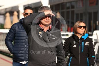 World © Octane Photographic Ltd. Formula 1 - United States GP - Paddock. Claire Williams - Deputy Team Principal of ROKiT Williams Racing. Circuit of the Americas (COTA), Austin, Texas, USA. Saturday 2nd November 2019.