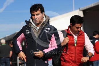 World © Octane Photographic Ltd. Formula 1 – United States GP - Paddock. SportPesa Racing Point RP19 - Sergio Perez. Circuit of the Americas (COTA), Austin, Texas, USA. Saturday 2nd November 2019.