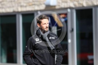World © Octane Photographic Ltd. Formula 1 – United States GP - Paddock. Haas F1 Team VF19 – Romain Grosjean. Circuit of the Americas (COTA), Austin, Texas, USA. Saturday 2nd November 2019.