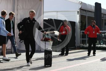 World © Octane Photographic Ltd. Formula 1 – United States GP - Paddock. Haas F1 Team VF19 – Kevin Magnussen. Circuit of the Americas (COTA), Austin, Texas, USA. Sunday 3rd November 2019.