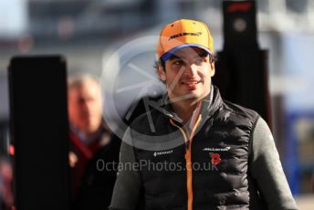 World © Octane Photographic Ltd. Formula 1 – United States GP - Paddock. McLaren MCL34 – Carlos Sainz. Circuit of the Americas (COTA), Austin, Texas, USA. Sunday 3rd November 2019.