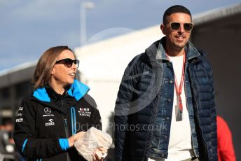 World © Octane Photographic Ltd. Formula 1 - United States GP - Paddock. Claire Williams - Deputy Team Principal of ROKiT Williams Racing. Circuit of the Americas (COTA), Austin, Texas, USA. Sunday 3rd November 2019.