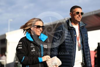 World © Octane Photographic Ltd. Formula 1 - United States GP - Paddock. Claire Williams - Deputy Team Principal of ROKiT Williams Racing. Circuit of the Americas (COTA), Austin, Texas, USA. Sunday 3rd November 2019.