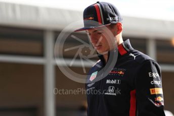 World © Octane Photographic Ltd. Formula 1 – United States GP - Paddock. Aston Martin Red Bull Racing RB15 – Max Verstappen. Circuit of the Americas (COTA), Austin, Texas, USA. Sunday 3rd November 2019.