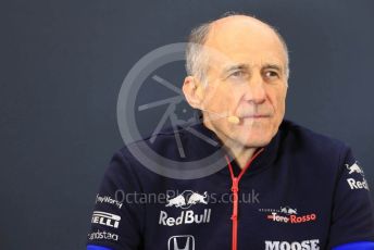 World © Octane Photographic Ltd. Formula 1 - United States GP – Friday FIA Team Press Conference. Franz Tost – Team Principal of Scuderia Toro Rosso. Circuit of the Americas (COTA), Austin, Texas, USA. Friday 1st November 2019.