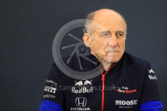 World © Octane Photographic Ltd. Formula 1 - United States GP – Friday FIA Team Press Conference. Franz Tost – Team Principal of Scuderia Toro Rosso. Circuit of the Americas (COTA), Austin, Texas, USA. Friday 1st November 2019.