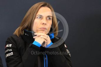 World © Octane Photographic Ltd. Formula 1 - United States GP – Friday FIA Team Press Conference. Claire Williams - Deputy Team Principal of ROKiT Williams Racing. Circuit of the Americas (COTA), Austin, Texas, USA. Friday 1st November 2019.