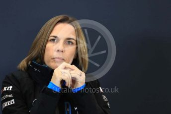 World © Octane Photographic Ltd. Formula 1 - United States GP – Friday FIA Team Press Conference. Claire Williams - Deputy Team Principal of ROKiT Williams Racing. Circuit of the Americas (COTA), Austin, Texas, USA. Friday 1st November 2019.