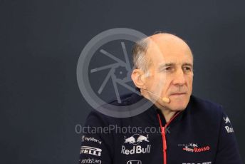 World © Octane Photographic Ltd. Formula 1 - United States GP – Friday FIA Team Press Conference. Franz Tost – Team Principal of Scuderia Toro Rosso. Circuit of the Americas (COTA), Austin, Texas, USA. Friday 1st November 2019.