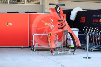 World © Octane Photographic Ltd. Formula 1 – United States GP - Pit Lane. Scuderia Ferrari SF90. Circuit of the Americas (COTA), Austin, Texas, USA. Thursday 31st October 2019.