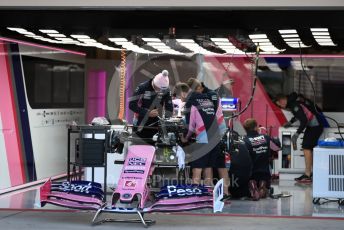 World © Octane Photographic Ltd. Formula 1 – United States GP - Pit Lane. SportPesa Racing Point RP19 - Lance Stroll. Circuit of the Americas (COTA), Austin, Texas, USA. Thursday 31st October 2019.