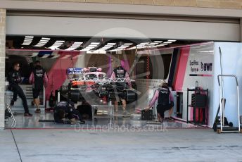 World © Octane Photographic Ltd. Formula 1 – United States GP - Pit Lane. SportPesa Racing Point RP19 - Sergio Perez. Circuit of the Americas (COTA), Austin, Texas, USA. Thursday 31st October 2019.