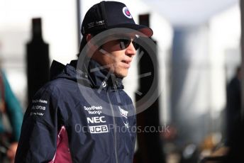 World © Octane Photographic Ltd. Formula 1 – United States GP - Paddock. SportPesa Racing Point RP19 – Lance Stroll. Circuit of the Americas (COTA), Austin, Texas, USA. Thursday 31st October 2019.