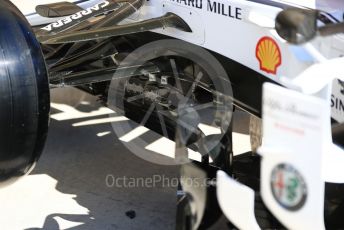 World © Octane Photographic Ltd. Formula 1 – United States GP - Pit Lane. Alfa Romeo Racing C38 – Kimi Raikkonen. Circuit of the Americas (COTA), Austin, Texas, USA. Thursday 31st October 2019.