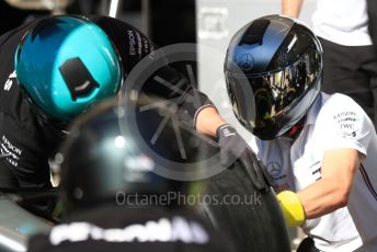 World © Octane Photographic Ltd. Formula 1 – United States GP - Pit Lane. Mercedes AMG Petronas Motorsport AMG F1 W10 EQ Power+. Circuit of the Americas (COTA), Austin, Texas, USA. Thursday 31st October 2019.