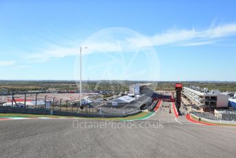 World © Octane Photographic Ltd. Formula 1 – United States GP. View from Turn 1. Circuit of the Americas (COTA), Austin, Texas, USA. Thursday 31st October 2019.