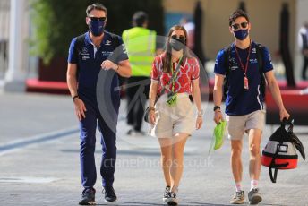 World © Octane Photographic Ltd. Formula 1 – Etihad F1 Grand Prix Abu Dhabi. Williams Racing FW 43B Reserve Driver – Jack Aitken and Alex Thomson. Yas Marina Circuit, Abu Dhabi. Thursday 9th December 2021 Paddock.