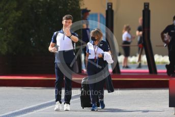 World © Octane Photographic Ltd. Formula 1 – Etihad F1 Grand Prix Abu Dhabi. Scuderia AlphaTauri Honda AT02 – Pierre Gasly. Yas Marina Circuit, Abu Dhabi. Thursday 9th December 2021 Paddock.