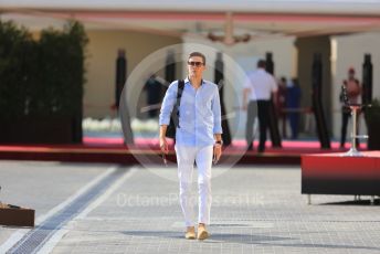 World © Octane Photographic Ltd. Formula 1 – Etihad F1 Grand Prix Abu Dhabi. Williams Racing FW 43B – George Russell. Yas Marina Circuit, Abu Dhabi. Thursday 9th December 2021 Paddock.