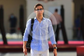 World © Octane Photographic Ltd. Formula 1 – Etihad F1 Grand Prix Abu Dhabi. Williams Racing FW 43B – George Russell. Yas Marina Circuit, Abu Dhabi. Thursday 9th December 2021 Paddock.