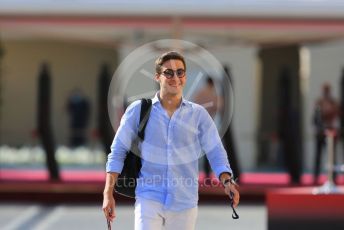 World © Octane Photographic Ltd. Formula 1 – Etihad F1 Grand Prix Abu Dhabi. Williams Racing FW 43B – George Russell. Yas Marina Circuit, Abu Dhabi. Thursday 9th December 2021 Paddock.