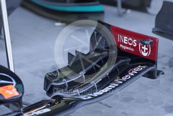 World © Octane Photographic Ltd. Formula 1 – Etihad F1 Grand Prix Abu Dhabi. Mercedes AMG Petronas F1 Team F1 W12 - Valtteri Bottas. Yas Marina Circuit, Abu Dhabi. Thursday 9th December 2021 Pitlane.