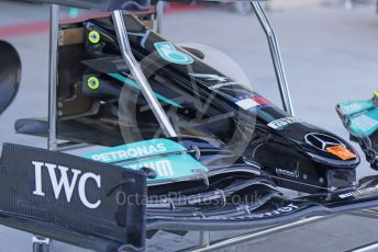 World © Octane Photographic Ltd. Formula 1 – Etihad F1 Grand Prix Abu Dhabi. Mercedes AMG Petronas F1 Team F1 W12 - Valtteri Bottas. Yas Marina Circuit, Abu Dhabi. Thursday 9th December 2021 Pitlane.